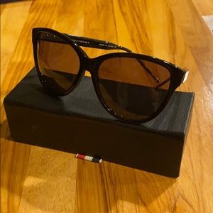 Thom Browne black cat eye sunglasses
